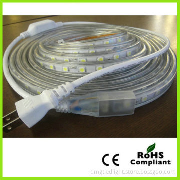 High voltage LED flexible strip light SMD 5050/60leds 230V/IP65